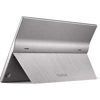 Viewsonic TD1655 16-Inch USB-C Multi-Touch, IPS Portable Monitor, 1920x1080, 60Hz, Mini HDMI, Speakers, 6.5ms, Metallic with Foldable Stand, Pivotable Display - Image 4