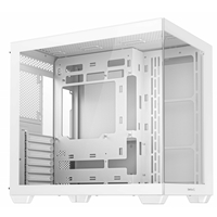 DeepCool CG530 Dual-Chamber Computer Case, Tempered Glass Panels, Advanced Cooling Support, Exceptional Cable Management, White - Image 6