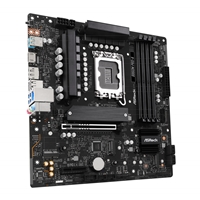 ASRock B860M Pro-A Intel 1851 Socket Motherboard, Micro-ATX, 4x DDR5 Slots, 3x M.2 Sockets, 2x USB-C Port, 2.5GbE LAN, 1x DisplayPort / 1x HDMI Port - Image 2
