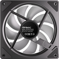 Antec Vision 120mm Reverse ARGB Fan 3 Pack Black, 1500RPM, 37.2CFM, 27.5dB, 4-Pin PWM / 3-Pin ARGB - Image 6