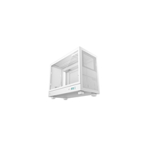 DeepCool CH160 PLUS Micro-ATX Mini Tower PC Case, Tempered Glass, Mesh Airflow Design, 240mm Radiator Support, USB-C & USB 3.0 Front I/O, GPU up to 342mm, White - Image 4