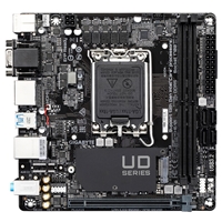 Gigabyte H610I Intel 1700 Socket Motherboard, Mini-ITX, 2x DDR5 Slots, 1x M.2 Socket, GbE LAN, 1x D-Sub / 2x DisplayPorts / 1x HDMI Port - Image 4