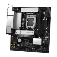 ASRock B860M Rock WiFi Intel 1851 Socket Motherboard, Micro-ATX, 2x DDR5 Slots, 2x M.2 Socket, Fitted I/O Shield, 2.5GbE LAN, Wi-Fi 6E, 1x DisplayPort / 1x HDMI Port - Image 5