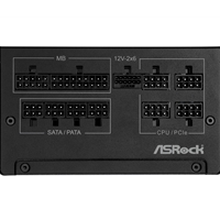 ASRock Steel Legend SL-750G 750W ATX Power Supply Unit, 80 Plus Gold Certified, 120mm Silent Cooling Fan, High Efficiency PSU - Image 6