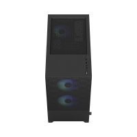 Fractal Design Pop Mini Air RGB Black Micro-ATX Mini Tower PC Case, Clear Tempered Glass, High-Airflow Mesh Front, 3 x 120mm Aspect RGB Fans, 240mm Radiator Support, 365mm GPU Clearance - Image 5