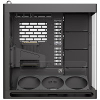 HAVN(HVN-CA-HS420-08) Mid tower PC case, UniSheet glass, Up to 470mm GPU clearance, Supports up to 11 x 140mm fans, ATX, E-ATX, Micro-ATX, Mini-ITX - Image 4