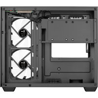 Aerocool (ACCS-ES02163.11) Mid-tower PC case, Versatile fan support, Tempered glass window, 410mm GPU clearance, RGB, Full coverage airflow, SimpliCable routing, ATX, E-ATX, Micro-ATX, Mini-ITX - Image 4