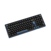 Ducky OK-M Tri-mode Mechanical Keyboard 98 Black-Blue UK Wine Red Switch - Image 2