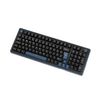 Ducky OK-M Tri-mode Mechanical Keyboard 98 Black-Blue UK Wine Red Switch - Image 3
