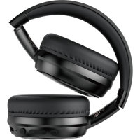 Verbatim TruSound Bluetooth ANC Headset, Wireless Headphones With Active Noise Cancelling, 20Hz – 20 kHz, Up To 25 Hours Playback, Detachable 3.5mm Audio Cable, Black