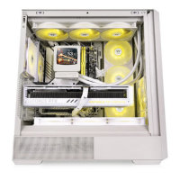 Thermaltake Retro 360 Ultra ARGB Sync AIO Liquid Cooler, CRT-style 3.7” LCD display, Triple 120mm ARGB Fans, Intel and AMD Support, White - Image 4