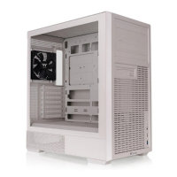 Thermaltake Retro 360 TG Mid Tower ATX PC Case, Retro Style Front panel and a Tempered Glass Side panel , and supports up to a 360mm AIO for maximum cooling efficiency, Beige - Image 2