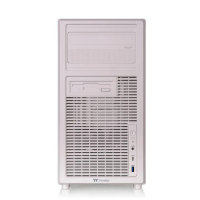 Thermaltake Retro 260 TG Micro Tower ATX PC Case, Retro Style Front panel and a Tempered Glass Side panel , and supports up to a 280mm AIO for maximum cooling efficiency, Beige - Image 3