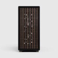 Fractal Design North XL Charcoal Black ATX PC Case, Mesh Side Panel, Real Wood Front Panel, High Airflow Gaming Tower, 3x 140mm Fans Included, E-ATX Motherboard Support