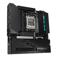 Gigabyte B850M AORUS STEALTH AMD AM5 Socket Motherboard, Micro-ATX, 4x DDR5 Slots, 3x M.2 Socket, Fitted I/O Shield, 5GbE LAN, Wi-Fi 7, 1x DisplayPort / 1x HDMI Port - Image 2