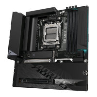 Gigabyte B850M AORUS STEALTH AMD AM5 Socket Motherboard, Micro-ATX, 4x DDR5 Slots, 3x M.2 Socket, Fitted I/O Shield, 5GbE LAN, Wi-Fi 7, 1x DisplayPort / 1x HDMI Port - Image 3