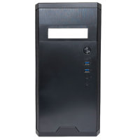 Fractal Design Core 1000 Micro-ATX Mini Tower PC Case with USB 3.0, Black (OEM) - Image 3