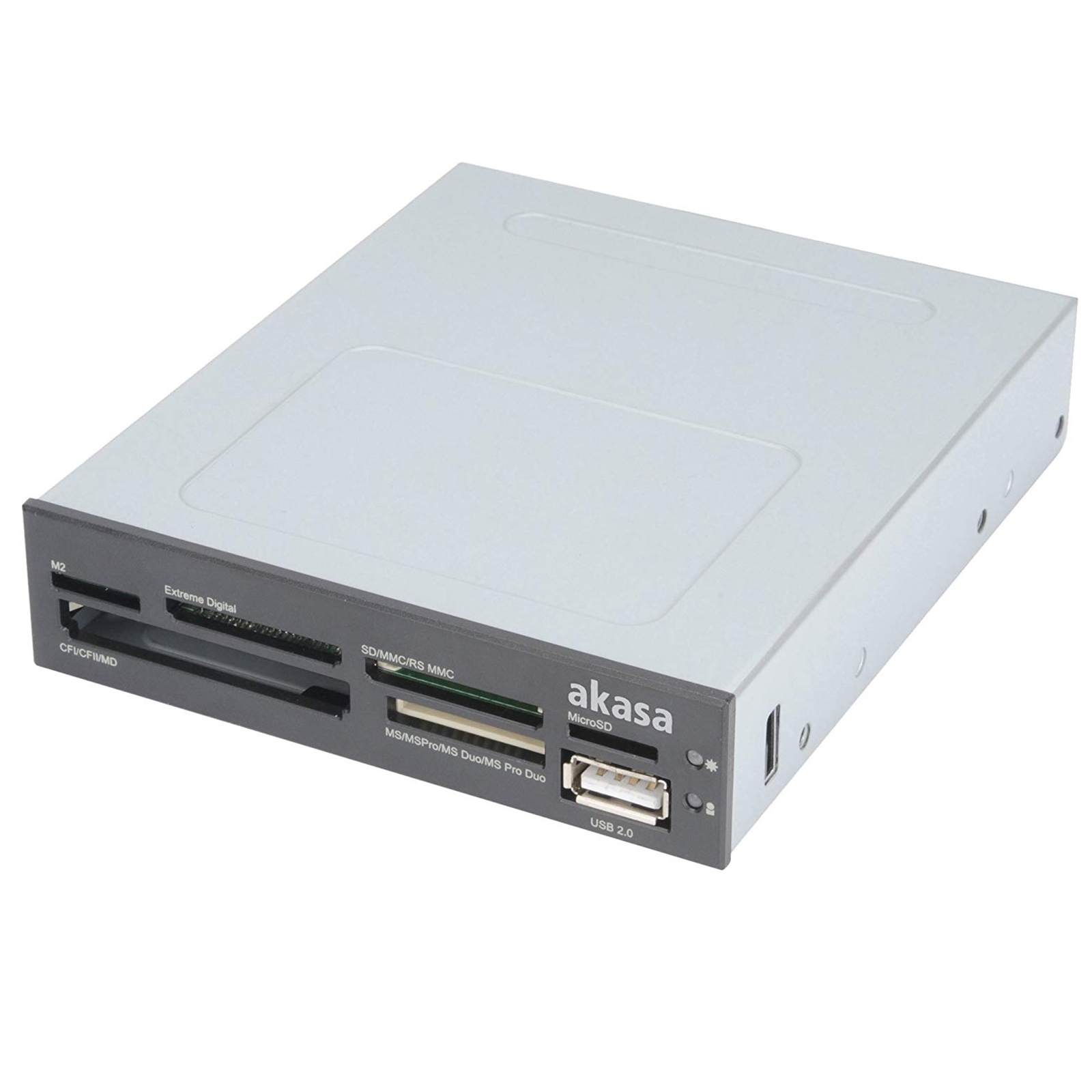 Akasa AK-ICR-07 Internal 6-Slot Multi Card Reader with USB port - Image 3