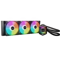 be quiet! Pure Loop 3 LX Liquid CPU Cooler, Universal Socket, 360mm Radiator, 3 x Light Wings LX PWM High Speed, Stylish ARGB cooling block featuring 10 included lighting foils, 3-year manufacurer's warranty.