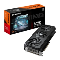 Gigabyte AMD Radeon RX 9070 XT GAMING 16GB GDDR6 Graphics Card, 4096 Streams, 2400 MHz Core Clock, Triple Fan, RGB, 2x DisplayPorts / 2x HDMI Ports