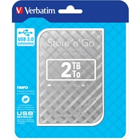 Verbatim (53198) Store 'N' Go 2.5" (6.35CM) GEN2 2TB USB 3.0 Silver - Image 8