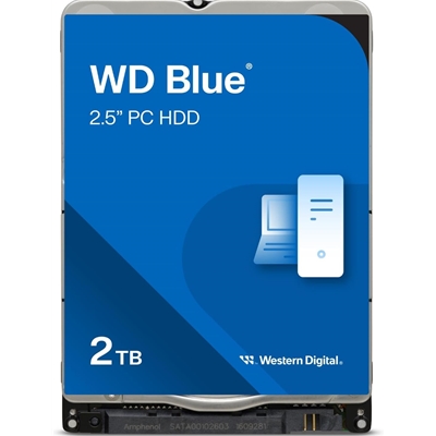 WD Blue WD20SPZX 2 TB 2.5" SATA 6Gb/s 5400 rpm Internal Hard Drive - Image 2