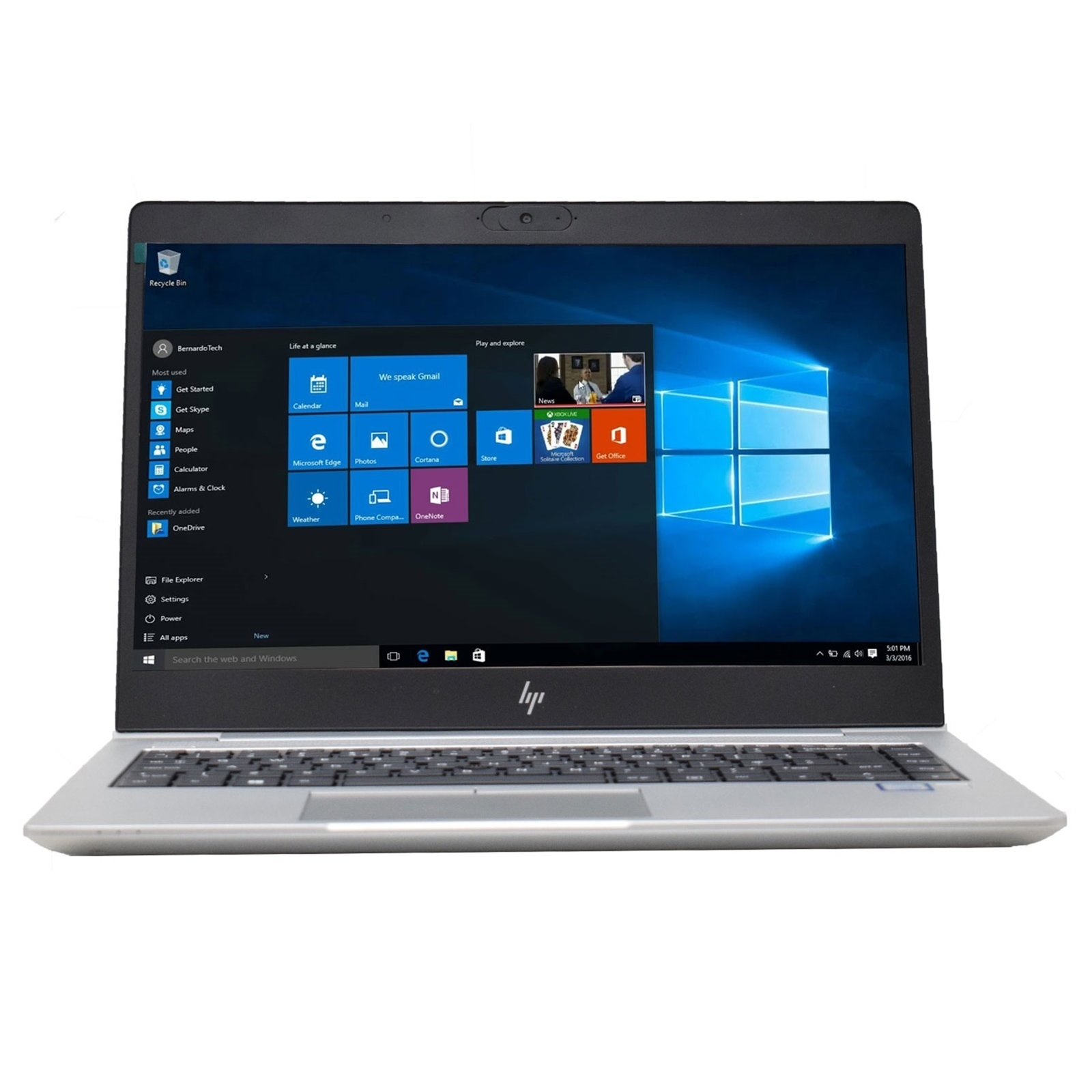PREMIUM REFURBISHED HP EliteBook 840 G6 Intel Core i5-8365U 8th Gen Laptop, 14 Inch Full HD 1080p Screen, 8GB RAM, 256GB SSD, Windows 11 Pro - Image 3