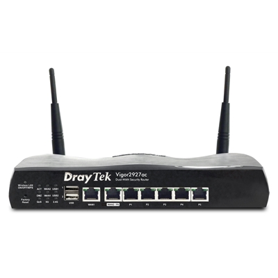 DrayTek V2927LAC-K Vigor 2927Lac Wireless 5 AC High Speed Gigabit Firewall 4G/LTE Integrated Modem Router - Image 2